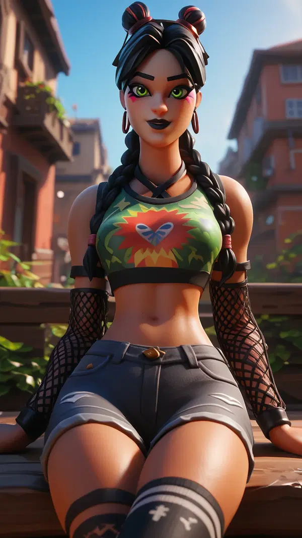 fortnite porn brite raider - A Spark That Would Not Let Go - AI generated portrait image in 1080x1920 resolution by @anon