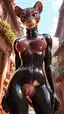 sexy girl furry - The Hour Fire Took Over - AI generated portrait image in 1080x1920 resolution by @anon