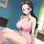 nico robin chat ai - One More Hour of Midnight - AI generated square image in 1080x1080 resolution by Anonymous Creator