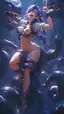 3d tentacle porn - The Heat That Made the Air Remember - AI generated portrait image in 1080x1920 resolution by @anon