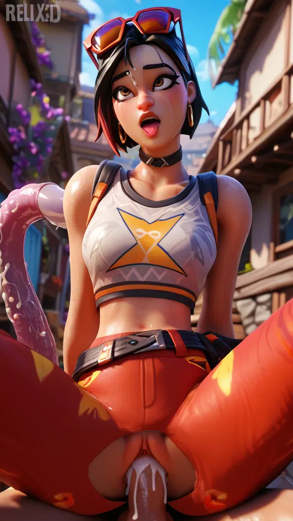 gay fortnite porn - Too Addicted to Look Away - AI generated portrait image in 1080x1920 resolution by @anon