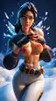 ariana grande fortnite hentai - The Pull That Left a Mark - AI generated portrait image in 1080x1920 resolution by @anon