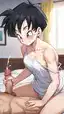 anime dragon ball porn - A Darkness That Opened in Shadow - AI generated portrait image in 1080x1920 resolution by @anon
