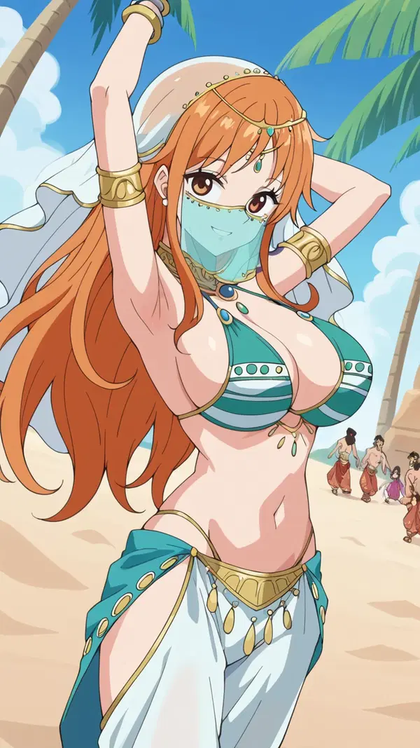 naked one piece girls - No Escape From This Addiction - AI generated portrait image in 1080x1920 resolution by @anon