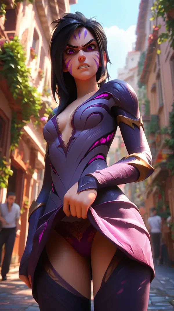 porn lol jinx - The Pulse That Felt Like a Warning - AI generated portrait image in 1080x1920 resolution by @anon