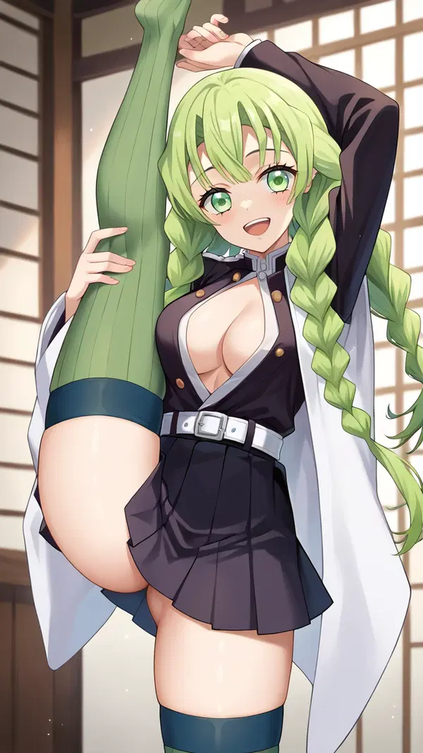 demon slayer makio hentai - The Quiet Before Thirst - AI generated portrait image in 1080x1920 resolution by @anon