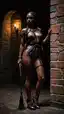 big black pussy xxx - The Edge That Waited in the Dark - AI generated portrait image in 1080x1920 resolution by Anonymous Creator