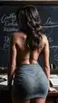 latina porn ai - Secrets We Should Not Share - AI generated portrait image in 1080x1920 resolution by @anon