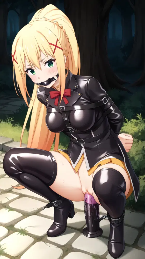 konosuba comic porn - The Midnight That Made Its Own Rules - AI generated portrait image in 1080x1920 resolution by @anon