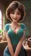 aunt cass breast - The Hour Drift Took Over - AI generated portrait image in 1080x1920 resolution by @anon