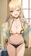 my dress up darling hentai comic - A Silence That Opened in Shadow - AI generated portrait image in 1080x1920 resolution by @anon