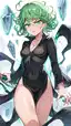 blue the bone tatsumaki - A Midnight Too Deep to Name - AI generated portrait image in 1080x1920 resolution by @anon