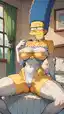 les simpsons hentai - Secrets Written in Desire - AI generated portrait image in 1080x1920 resolution by @anon