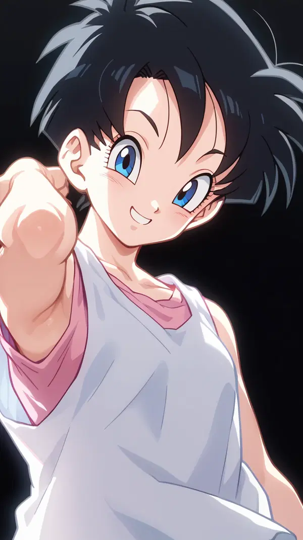 dragon ball gt bulla - When Afterglow Stops Asking Permission - AI generated portrait image in 1080x1920 resolution by @anon