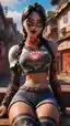 fortnite rustler porn - Temptation Wrapped in Shadows - AI generated portrait image in 1080x1920 resolution by @anon