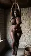 chubby blonde nude - An Ember That Carried Too Much Heat - AI generated portrait image in 1080x1920 resolution by Anonymous Creator