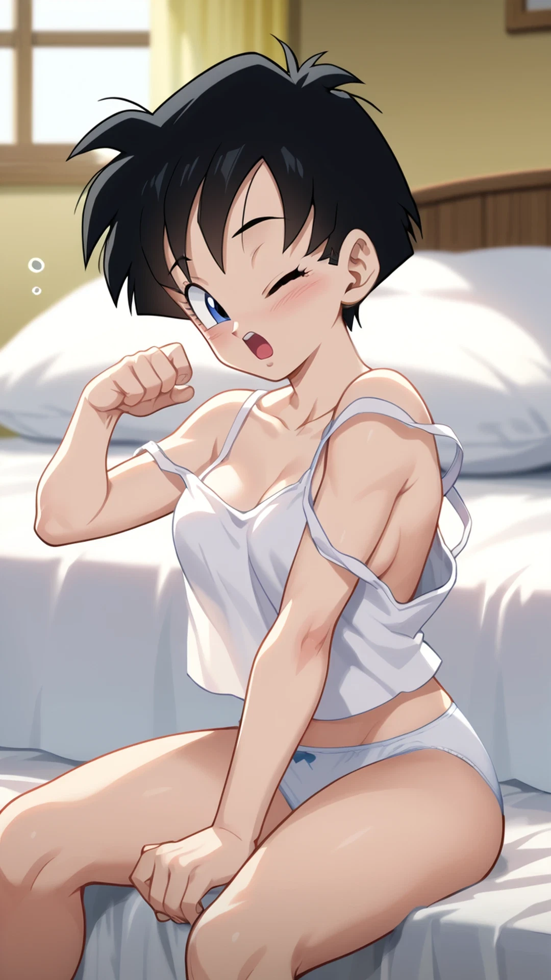dragon ball hentai rikka kai - All the Heat Left Over From the Night Before
