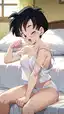 dragon ball hentai rikka kai - All the Heat Left Over From the Night Before - AI generated portrait image in 1080x1920 resolution by @anon