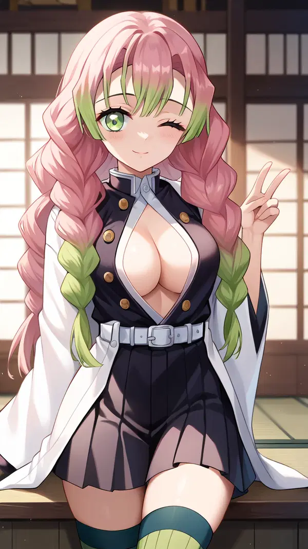 demon slayer hashira porn - The Glow That Asked for Nothing Back - AI generated portrait image in 1080x1920 resolution by @anon
