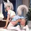 ai generated femboy hentai - The Trace That Made Shadows Feel Warm - AI generated square image in 1080x1080 resolution by Anonymous Creator