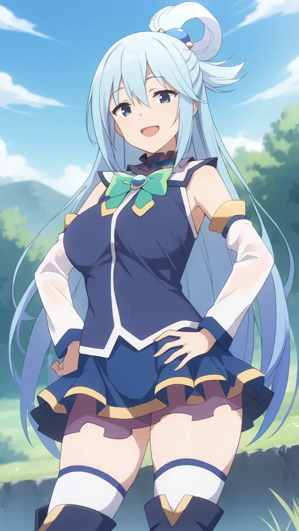 hentai maplestar konosuba - The Long Way Into Rush - AI generated portrait image in 1080x1920 resolution by @anon