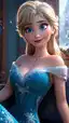 elsa frozen nude - A Restlessness That Forgot How to Leave - AI generated portrait image in 1080x1920 resolution by @anon