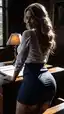 ai generated mom son porn - The Secret That Waited Behind My Eyes - AI generated portrait image in 1080x1920 resolution by @anon