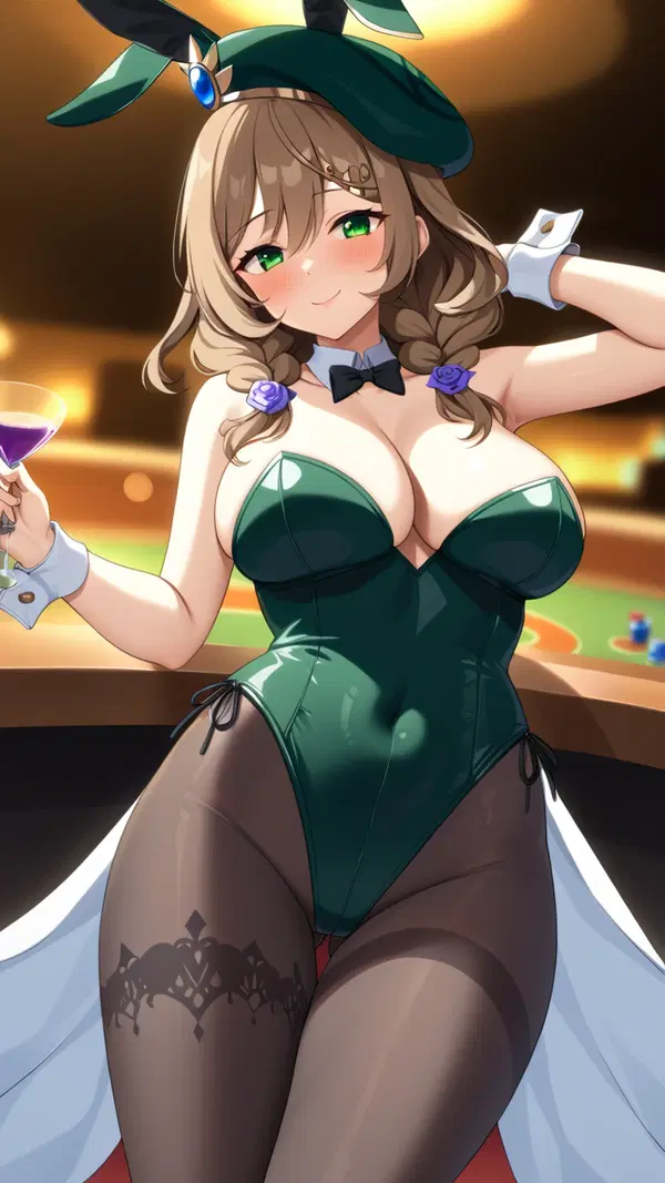 genshin impact rosaria hentai - The Fall That Came Without Mercy - AI generated portrait image in 1080x1920 resolution by Anonymous Creator