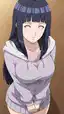 hentai boruto hinata - A Night That Waited Behind My Eyes - AI generated portrait image in 1080x1920 resolution by @anon