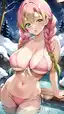 mitsuri x hantengu rule 34 - A Danger That Made Control Disappear - AI generated portrait image in 1080x1920 resolution by @anon