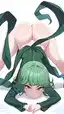 tatsumaki porno cosplay - Heat That Shreds My Control - AI generated portrait image in 1080x1920 resolution by @anon