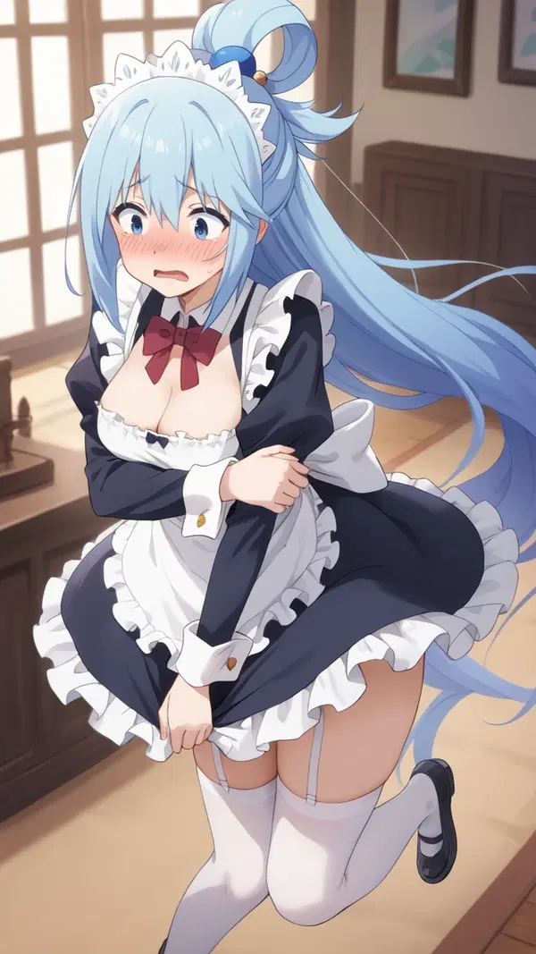 konosuba porn darkness - All the Risk I Tried to Hide - AI generated portrait image in 1080x1920 resolution by @anon