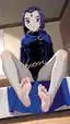 raven hart vr porn - The Soft Violence of Night - AI generated portrait image in 1080x1920 resolution by @anon
