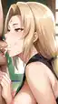 cosplay tsunade porn - When Burn Stops Asking Permission - AI generated portrait image in 1080x1920 resolution by @anon