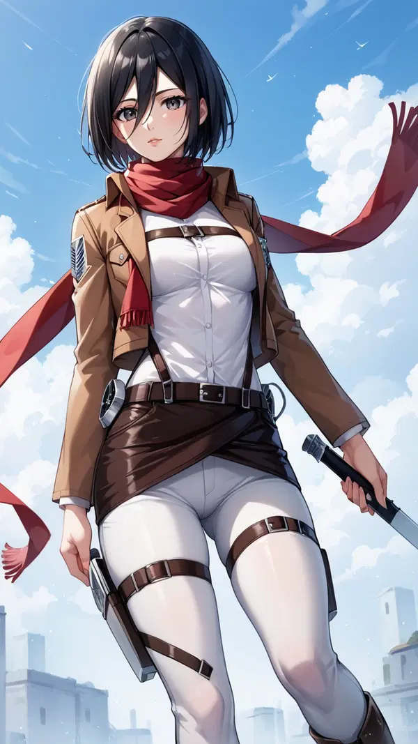 anime attack on titan hentai - The Heat That Built a Home in Me - AI generated portrait image in 1080x1920 resolution by @anon