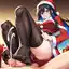 mankitsu happening hentai - The Velvet That Held the Door Open - AI generated square image in 1080x1080 resolution by Anonymous Creator