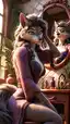nude furry ai - The Fire That Turned Want Into Weather - AI generated portrait image in 1080x1920 resolution by @anon