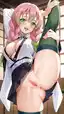 demon slayer nude figure - Where Lust and Hunger Meet - AI generated portrait image in 1080x1920 resolution by @anon