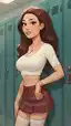 summer from rick and morty porn - A Memory That Outran the Morning - AI generated portrait image in 1080x1920 resolution by @anon