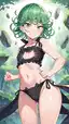 tatsumaki personality - The Night That Lit Up the Dark - AI generated portrait image in 1080x1920 resolution by @anon