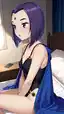 raven drawing teen titans - The Desire That Kept Its Hands on the Hour - AI generated portrait image in 1080x1920 resolution by @anon