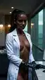 ebony nude big tits - A Fire That Broke the Quiet - AI generated portrait image in 1080x1920 resolution by @anon