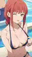 hentai uncensored chainsaw man - The Danger That Made Shadows Feel Warm - AI generated portrait image in 1080x1920 resolution by @anon