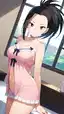 mha girls porn - The Midnight That Made Control Disappear - AI generated portrait image in 1080x1920 resolution by Anonymous Creator