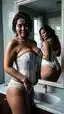 thick latina nude - Heat That Binds Us Forever - AI generated portrait image in 1080x1920 resolution by @anon