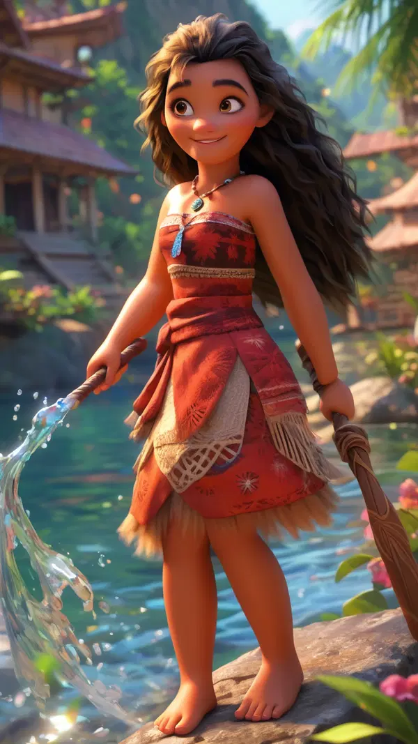 moana cosplay nsfw - The Darkness That Felt Too Close to Name - AI generated portrait image in 1080x1920 resolution by Anonymous Creator
