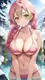 demon slayer hentai photo - Burning for What I Should Not Have - AI generated portrait image in 1080x1920 resolution by @anon