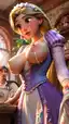 smr rapunzel xxx - The Dark Side of Every Beautiful Thing - AI generated portrait image in 1080x1920 resolution by @anon