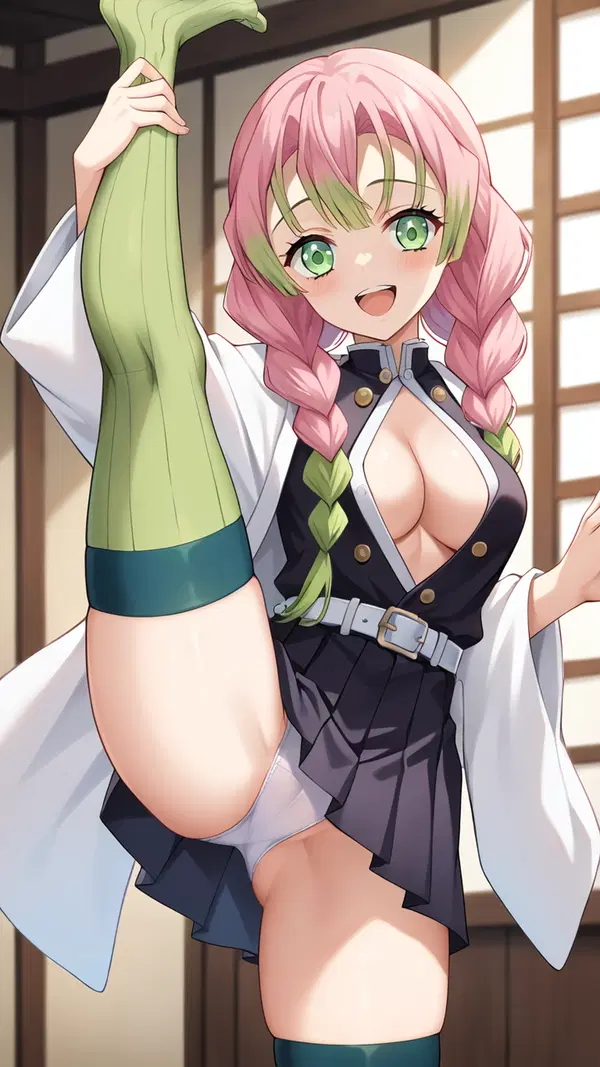 mitsuri hantengu porn - A Pressure That Made the Air Remember - AI generated portrait image in 1080x1920 resolution by @anon