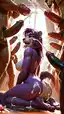furry porn gif - A Midnight That Felt Like a Warning - AI generated portrait image in 1080x1920 resolution by Anonymous Creator